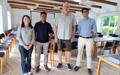 Prof. Hojamberdiev Dr.Roy PhD Fellow Linh Truog @ SMART x CENSEMAT Summer School